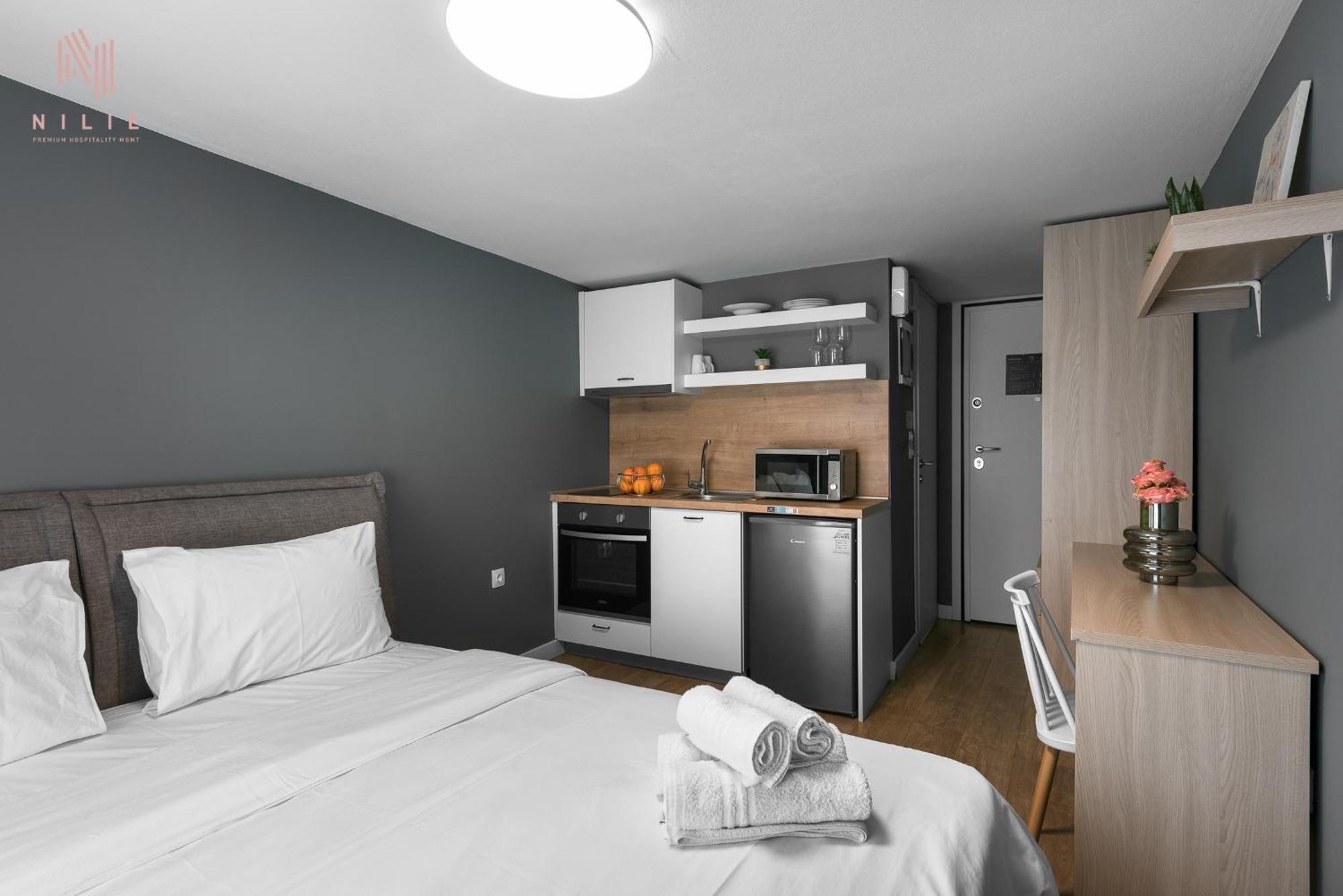 Denizen Penthouse, Nilie Hospitality Mgmt Apartment Thessaloníki Ngoại thất bức ảnh